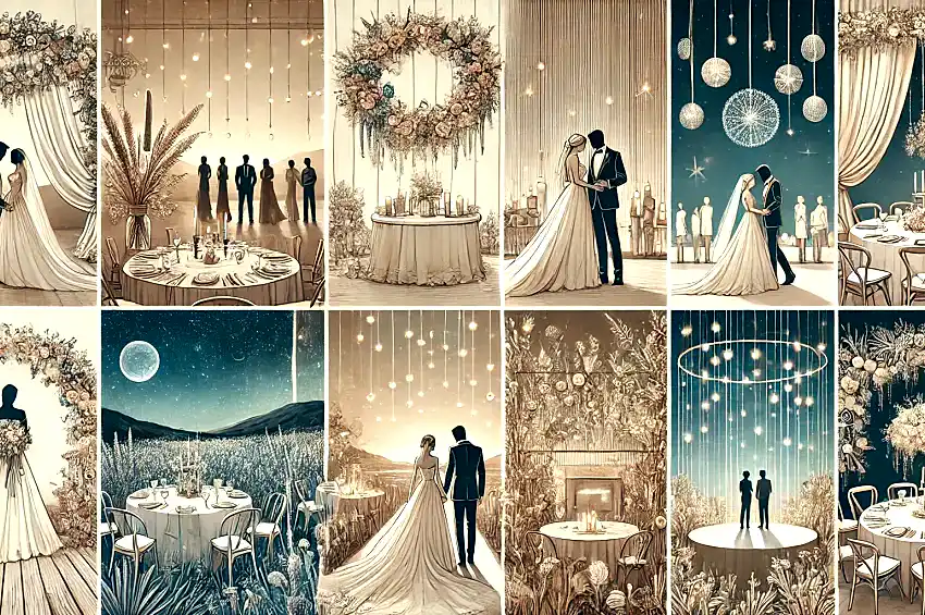 The Most Popular Wedding Themes of 2025