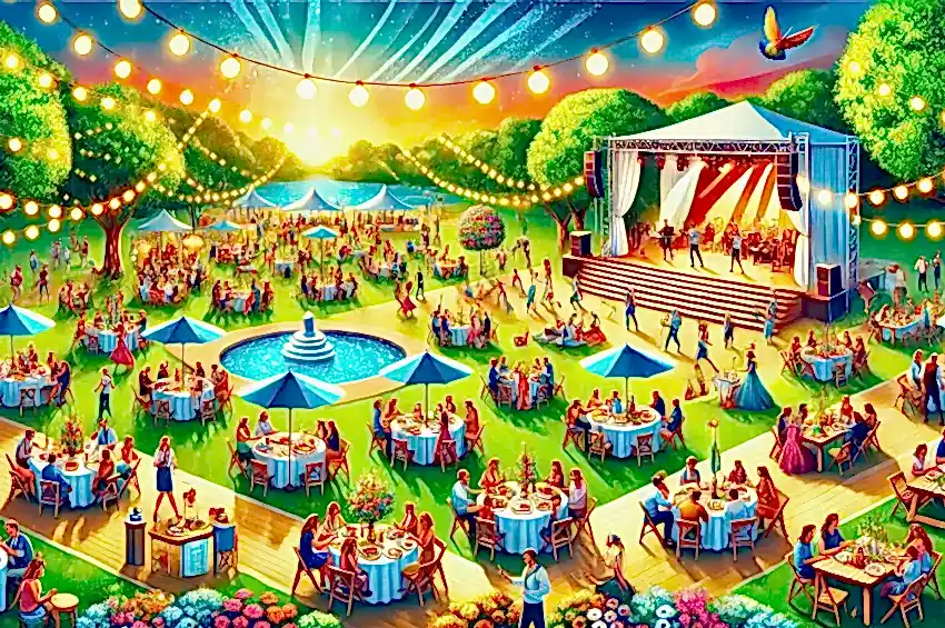 How to Plan Outdoor Events in Spring and Summer?