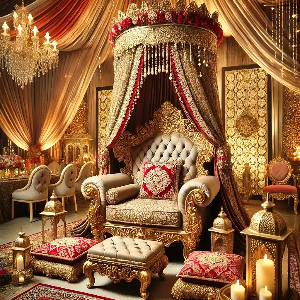 Henna Throne Rental